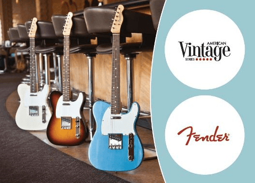 FenderのAmerican Vintage シリーズがリニューアル