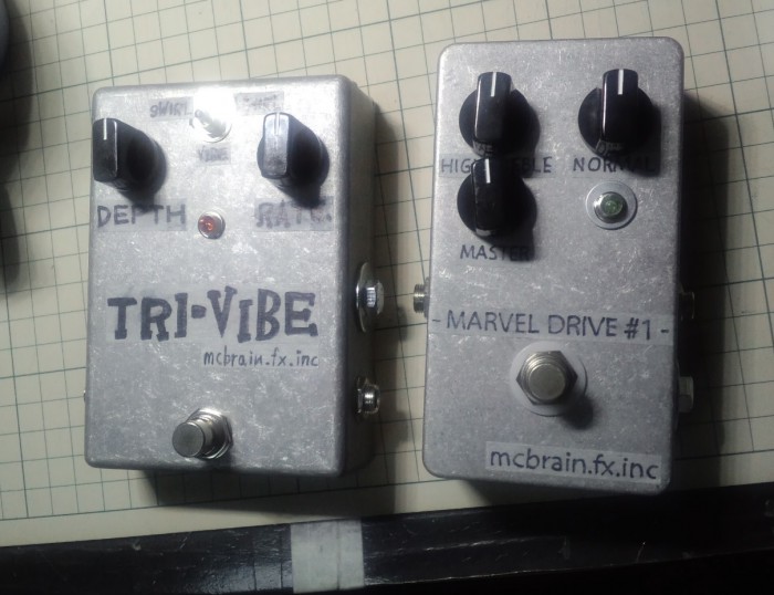 完成(横は一緒に作っていたmarvel drive)